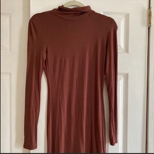 Garage Turtleneck Dress